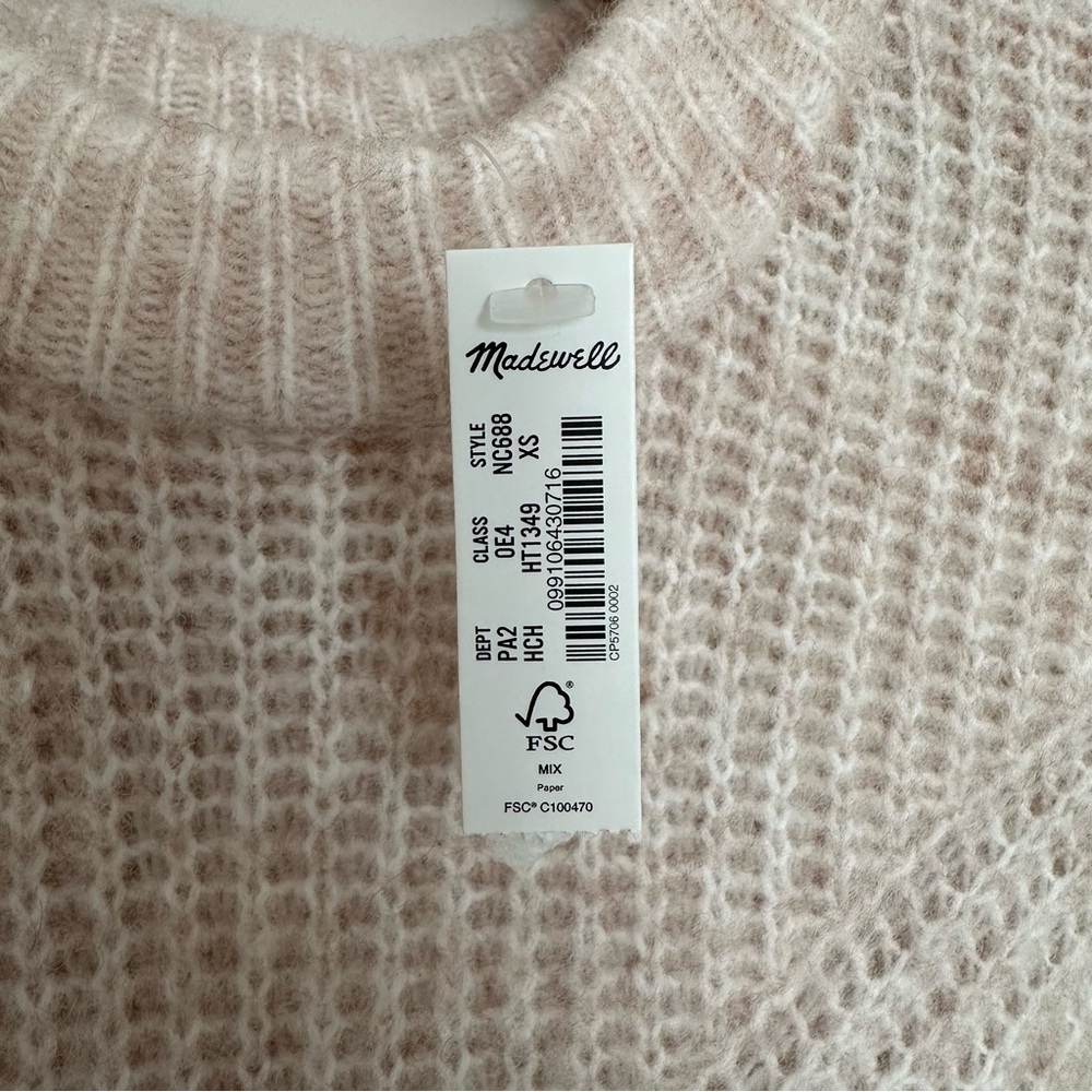 Madewell Belfiore Ribbed Pullover Sweater - Picture 5 of 8